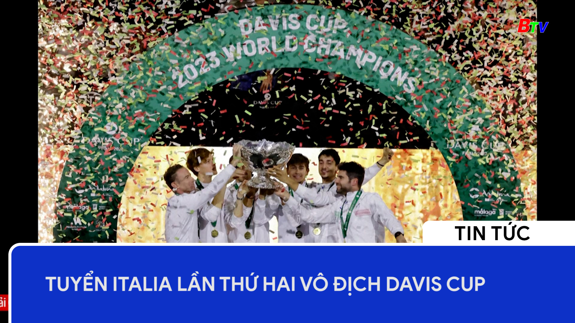 Tuyển Italia lần thứ 2 vô địch Davis Cup